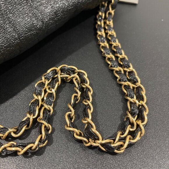 Chanel Rock and Chain Accordion Flapo Bag Patent Vinyl Medium (1078) - Picture 4 of 10